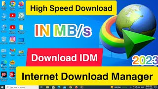 How To Download And Install Internet Download Manager For PC  IDM Download For Windows 781011 [upl. by Alaekim331]