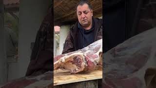 Unique Recipe for Giant Beef Leg Covered with Melted Beeswax  4K HD COOKING VIDEO food cooking [upl. by Enomal]