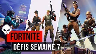 Fortnite  Défis semaine 7 Carte au trésor de Dusty Divot [upl. by Ilise]