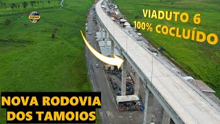 OBRAS RODOVIA DOS TAMOIOS CHEGA A RETA FINAL 22Km RODOVIA E O MAIOR TRECHO DE TÚNEIS AMÉRICA LATINA [upl. by Quill]