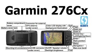 Garmin GPSmap 276Cx [upl. by Ahsuat]