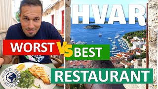 Eating on HVAR  Hvar Food Experience [upl. by Orme121]