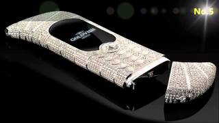 Top 10 Most Expensive Mobile Phones 2013 [upl. by Assetak667]