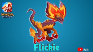 How To Breed Flickie  Monster Legends [upl. by Ettennek720]