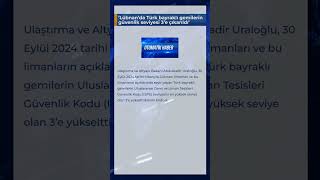 ’Lübnan’da Türk bayraklı gemilerin güvenlik seviyesi 3’e çıkarıldı’ [upl. by Linders]