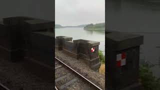 Class 55 Deltic and Swithland Reservoir Viaduct heritage [upl. by Uticas358]