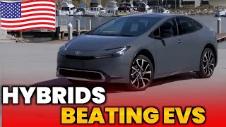 Why Hybrids Are Beating EVs In The US [upl. by Annnora]