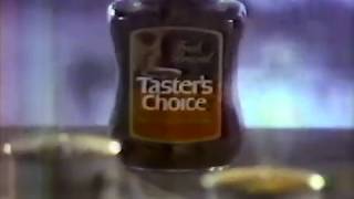 Tasters Choice 1982 TV commercial [upl. by Wulfe]