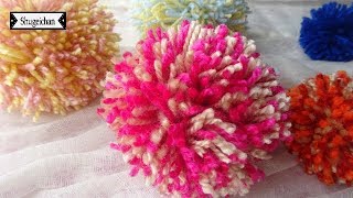 CÓMO TEJER UN POMPÓN PARA GORRO A CROCHET  Tutorial paso a paso [upl. by Virgel]