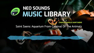 Charles Camille SaintSaens  Saint Saens Aquarium From Carnival Of The Animals audio library [upl. by Brindle257]