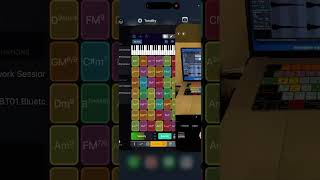 Use IPhone with Bluetooth and Tonality to pass chords through the Arturia Mini Freak into Ableton [upl. by Modeerf]
