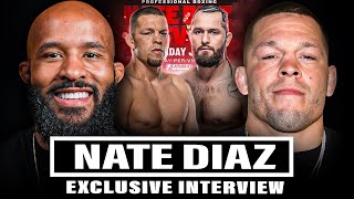 NATE DIAZ on McGREGOR TRILOGY MASVIDAL REMATCH NICK DIAZ RETURN  EXCLUSIVE INTERVIEW [upl. by Teague]