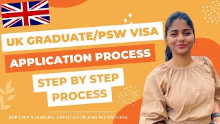 How to apply for PSW Graduate Visa in the UK  Full Process Explained QUICK 2023 Latest English [upl. by Enelez]