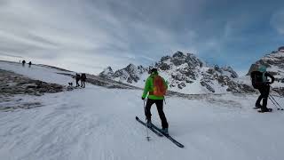 Sci alpinismo dallAlpe Devero al monte Cazzola [upl. by Etnaid]