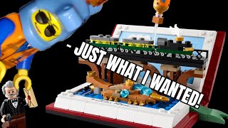 Build and Review of Lego GWP Tribute to Jules Vernes Books [upl. by Bunce]