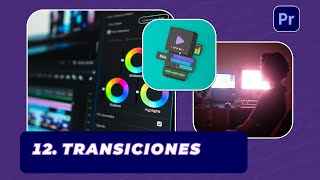 12 Transiciones I Premiere Pro Básico [upl. by Vergos439]