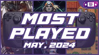 Top 20 Most Played Games on Steam Deck for May 2024 by Hours Played [upl. by Tanny]