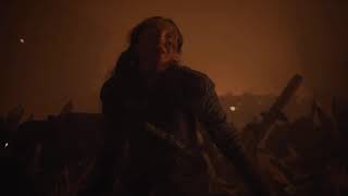 Lyanna Mormont vs Giant  Lyanna Mormont Death Scene  Game of Thrones Season 8 Episode 3 [upl. by Lorsung200]