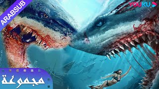 🦈القرش الضخم❌القرش المرعب🦈｜Huge Shark｜Horror Shark｜قرش متحولة عملاقة قادمة كيف يهرب البشر｜YOUKU [upl. by Morganne]