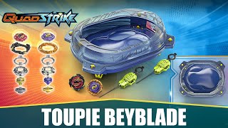 LES MEILLEURES TOUPIES BEYBLADE  ARÈNE  Burst QuadStrike [upl. by Ydoow]