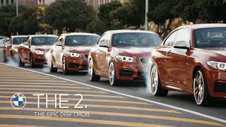 The Epic Driftmob feat BMW M235i [upl. by Ahseya]