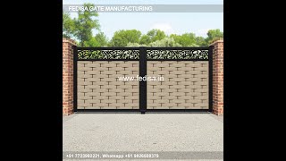 Iron Gate Design Simple Gate Design 12 Ft Gate Design Iron Gate Design For Home [upl. by Devi141]