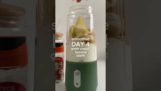 Easy Smoothie Recipe Day 4 [upl. by Mortie]