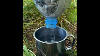 How to Make Free Water Filter Outdoor💦 [upl. by Morel105]