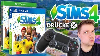 Die Sims 4 für Konsole  Daniel entdeckt die neue Steuerung auf PS4 [upl. by Karry]