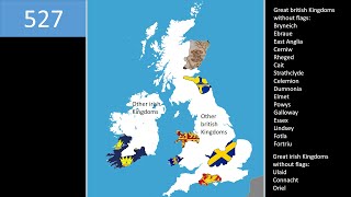 History of the British Isles in Flags Every third Year [upl. by Blandina]