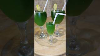 1 Minute Mint Margarita Recipe  Mint Lime  Mint Lemonade  Mint Mojito shorts drink mint [upl. by Teragramyram]