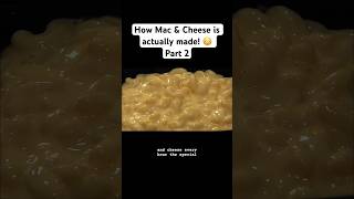 How Mac amp Cheese is actually made 😳 Part 2 macncheese macandcheese macandcheeserecipe [upl. by Arua]