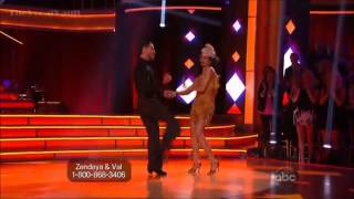 Zendaya DWTS Dancing With The Stars  Week 2 Jive [upl. by Iruahs]