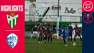 Resumen  Copa del Rey  CD Guijuelo 12 Ourense CF  Primera eliminatoria [upl. by Mode]