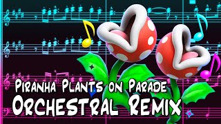 Piranha Plants on Parade Orchestral Remix  Super Mario Bros Wonder [upl. by Anitnas]