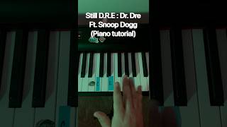 Still DRE piano tutorial with baby yoda easypiano babyyoda snoopdogg [upl. by Enyamart]