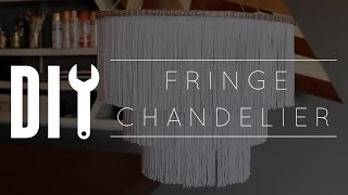 DIY Chandelier  Fringe [upl. by Inalaehon]