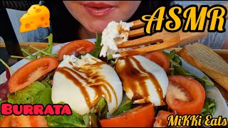 ASMR Burrata 🧀 Cheese Mukbang NO Talking EATING SOUNDS asmr [upl. by Flosi]