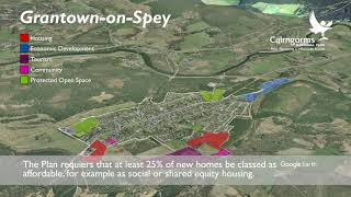 Grantown on Spey birds eye view LDP2020 [upl. by Edmea145]