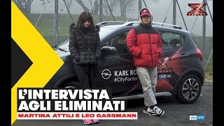 Lintervista agli eliminati Martina Attili e Leo Gassmann [upl. by Yrhcaz416]