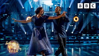 Montell Douglas amp Johannes Waltz to I Will Always Love You by Whitney Houston ✨ BBC Strictly 2024 [upl. by Namaj]