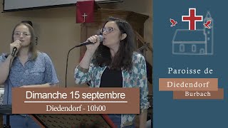 Paroisse de BurbachDiedendorf  Dimanche 15 septembre 2024 [upl. by Pearla912]