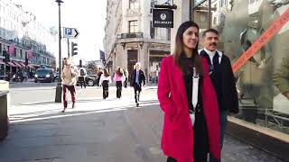 BUSY Central London Oxford Street  Regent Street October 2024 [upl. by Eelorac294]