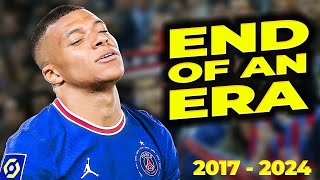 Kylian Mbappés at PSG A Look Back  Records Goals and Trophies [upl. by Randee]