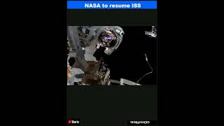 NASA to resume ISS spacewalks in 2025 after spacesuit leakShorts [upl. by Eetnwahs]