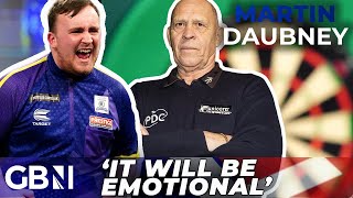 Referee Russ Bray EMOTIONAL over Luke Littler Darts World Championship final tonight [upl. by Erlina519]