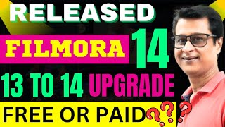 Filmora 14 Released 1st October 2024  Update Filmora 13 To 14  Big New Ai Features [upl. by Aramen53]