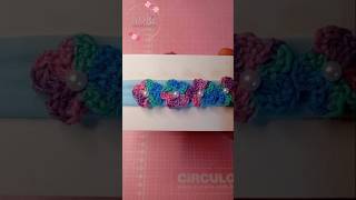 Tiara RN com florzinha de croche diy artesanato laco lacosdiy facavocemesmo passoapasso [upl. by Pyszka]