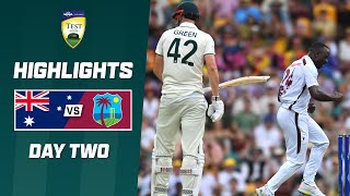 Australia v West Indies 202324  Second Test  Day 2 [upl. by Marigold310]