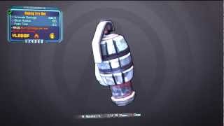 Borderlands 2 BestRarest Grenade Mod  Homing Fire Bee [upl. by Shulamith919]